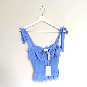 Aritzia Wilfred Ballad Camisole - Soft Iris XS